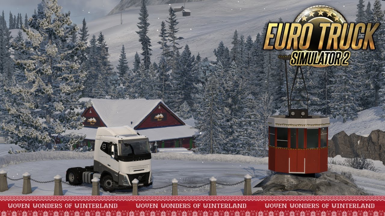 Euro Truck Simulator 2 🚛 23: Der erste Schnee [WOVEN WONDERS OF WINTERLAND]