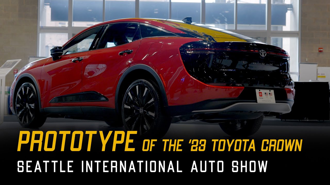 2023 Toyota Prototype Crown l Best New Electrified Sedan