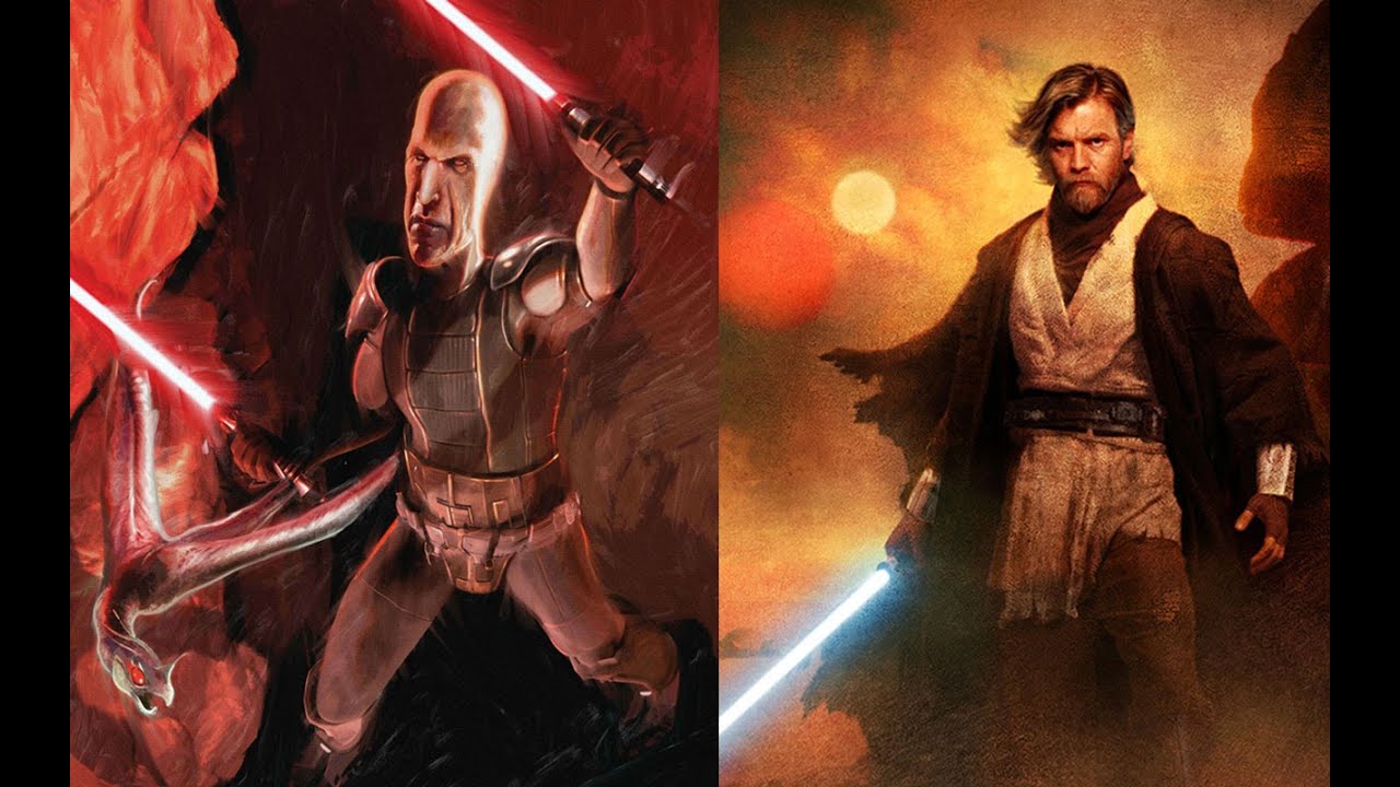 Versus Series Darth Plagueis VS Obi-Wan Kenobi