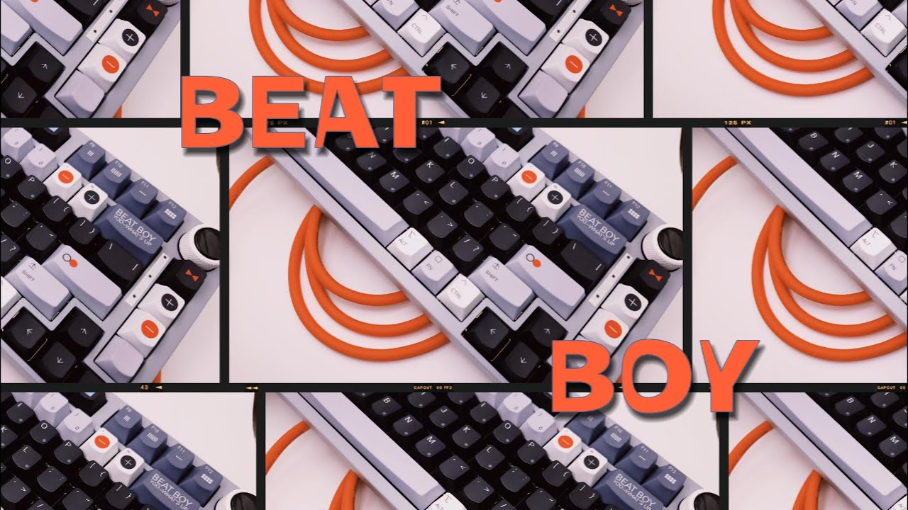 KeyTok Beat Boy Keycaps | Review and Sound Test | Wikuo Fuyu Linear Switches | Leobog Hi75 w/ FR4 |