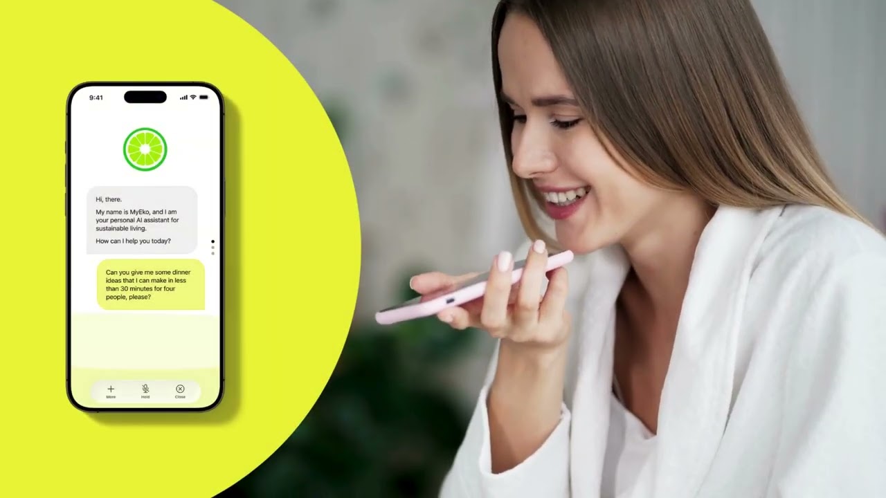 MyEko: AI voice assistant for sustainable living