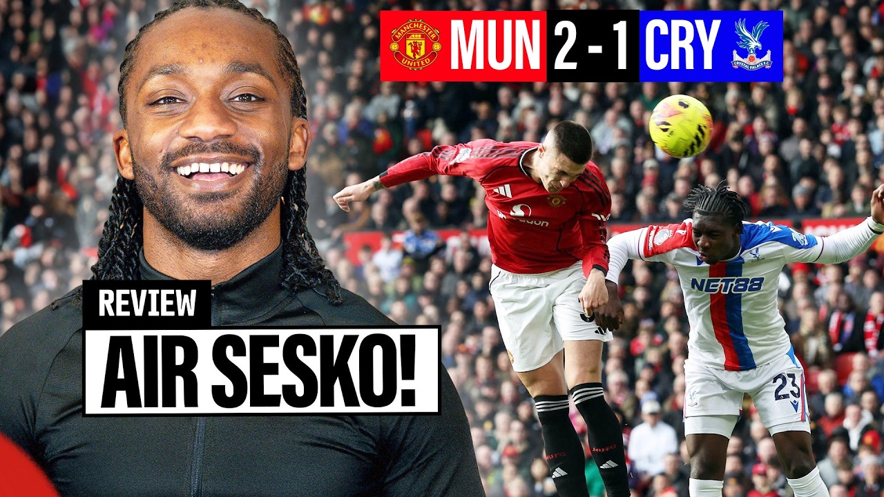 SESKO WINS IT AGAIN! | Manchester United 2-1 Crystal Palace REACTION