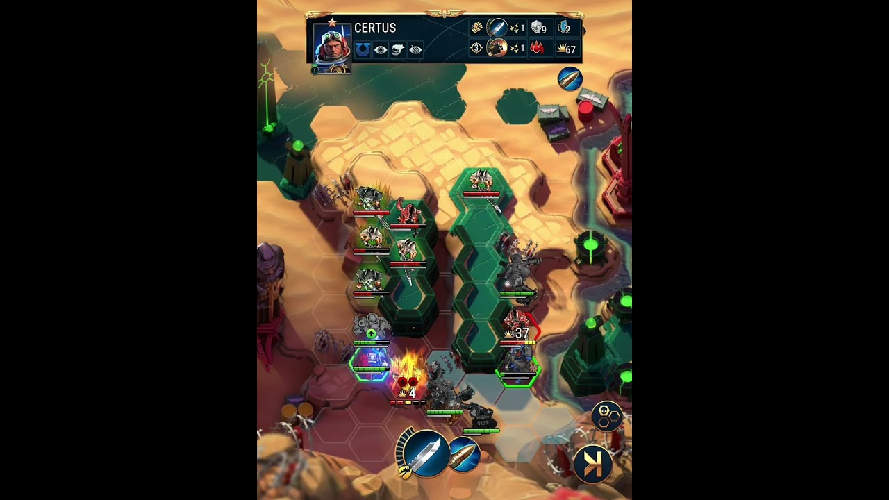 The warhammer 40.000k Tacticus 