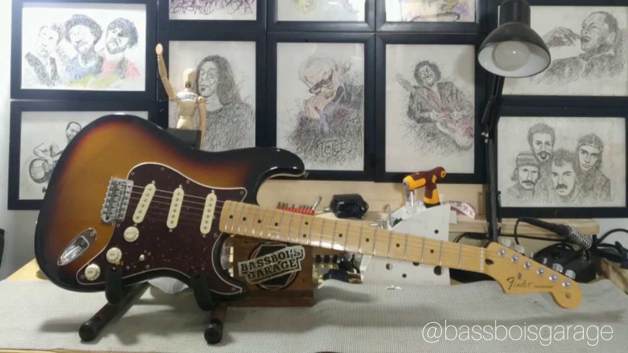 #bassboifretworks EP.35 | [time lapse] reFret Fender Stratocaster Mexico Maple Fretboard