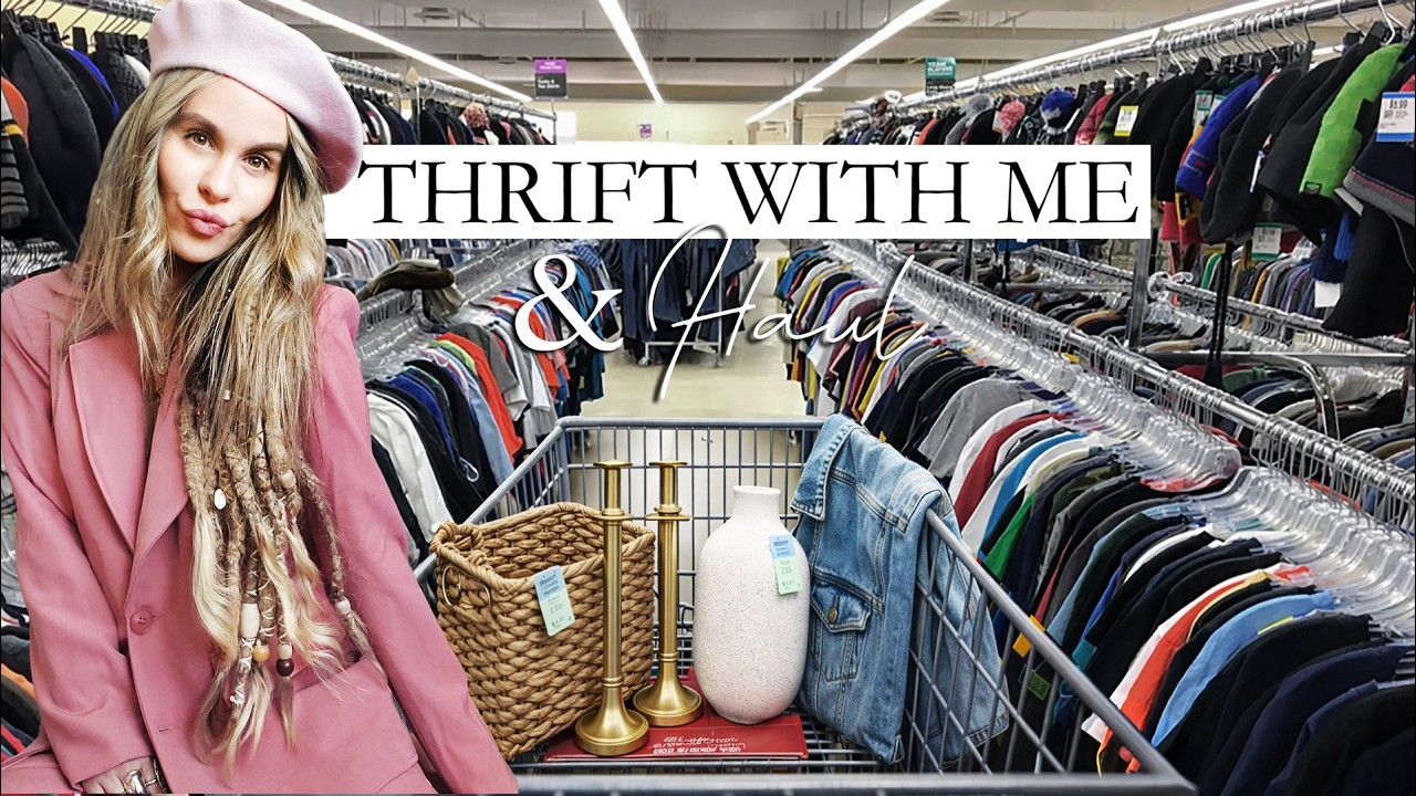 Thrift with me & Haul - Home Decor & Fashion