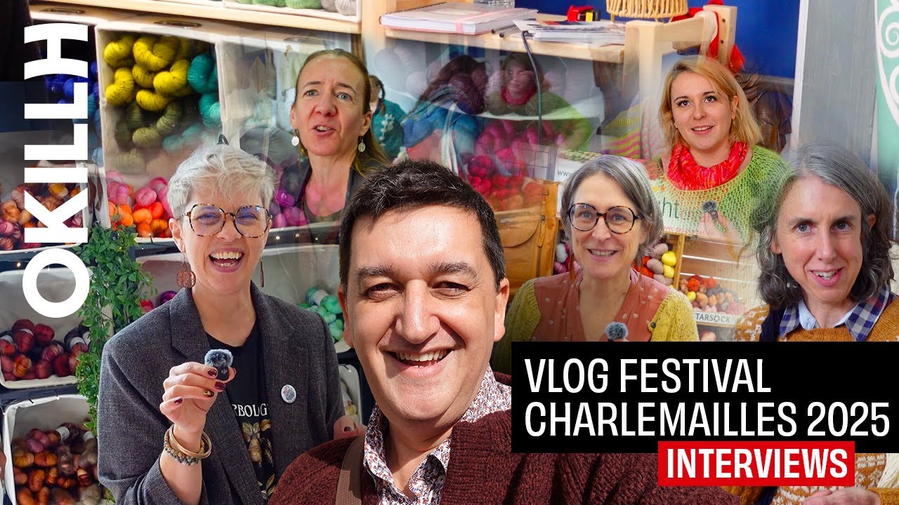 Immersion au festival Charlemailles : rencontres et découvertes tricot à Amiens !