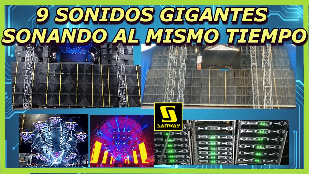 9 SONIDOS TOCANDO Y SONANDO AL MISMO TIEMPO🌟CARNAVAL EN EL PUERTO 🔊🎶🔊
