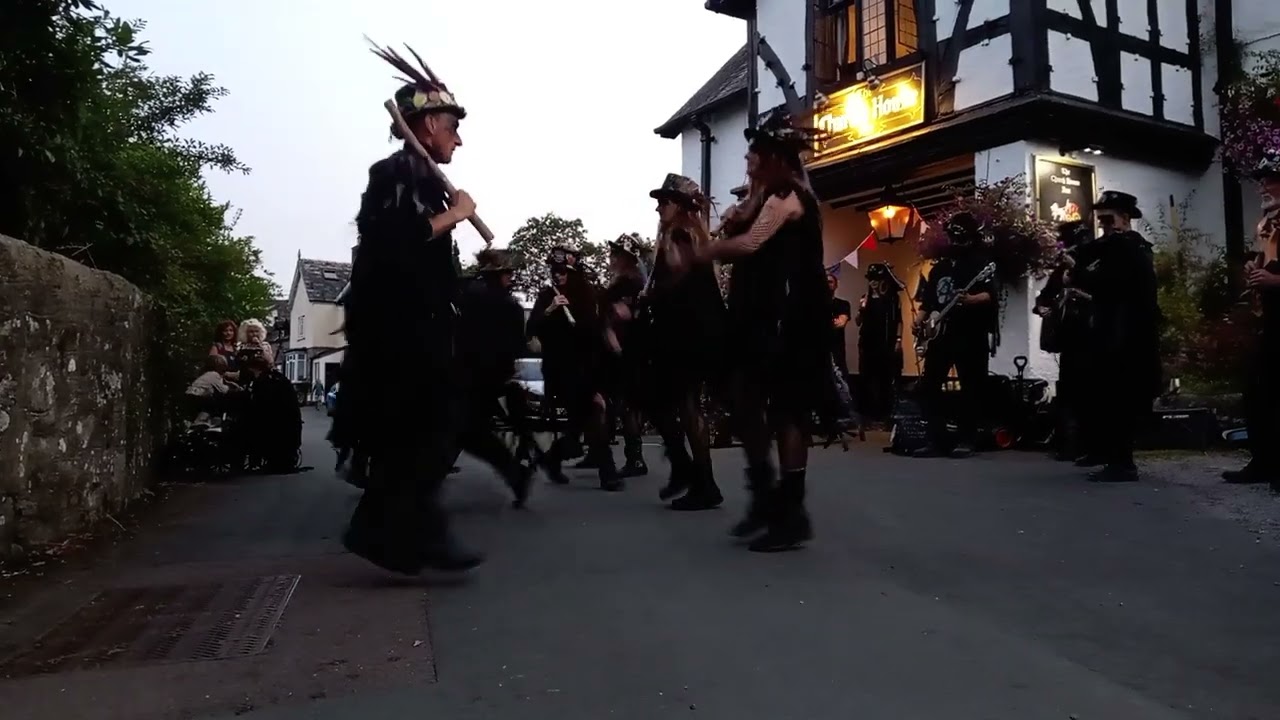 Beltane Border Morris - Kitty Jay - Church House Inn, Holne - 14 Aug 25