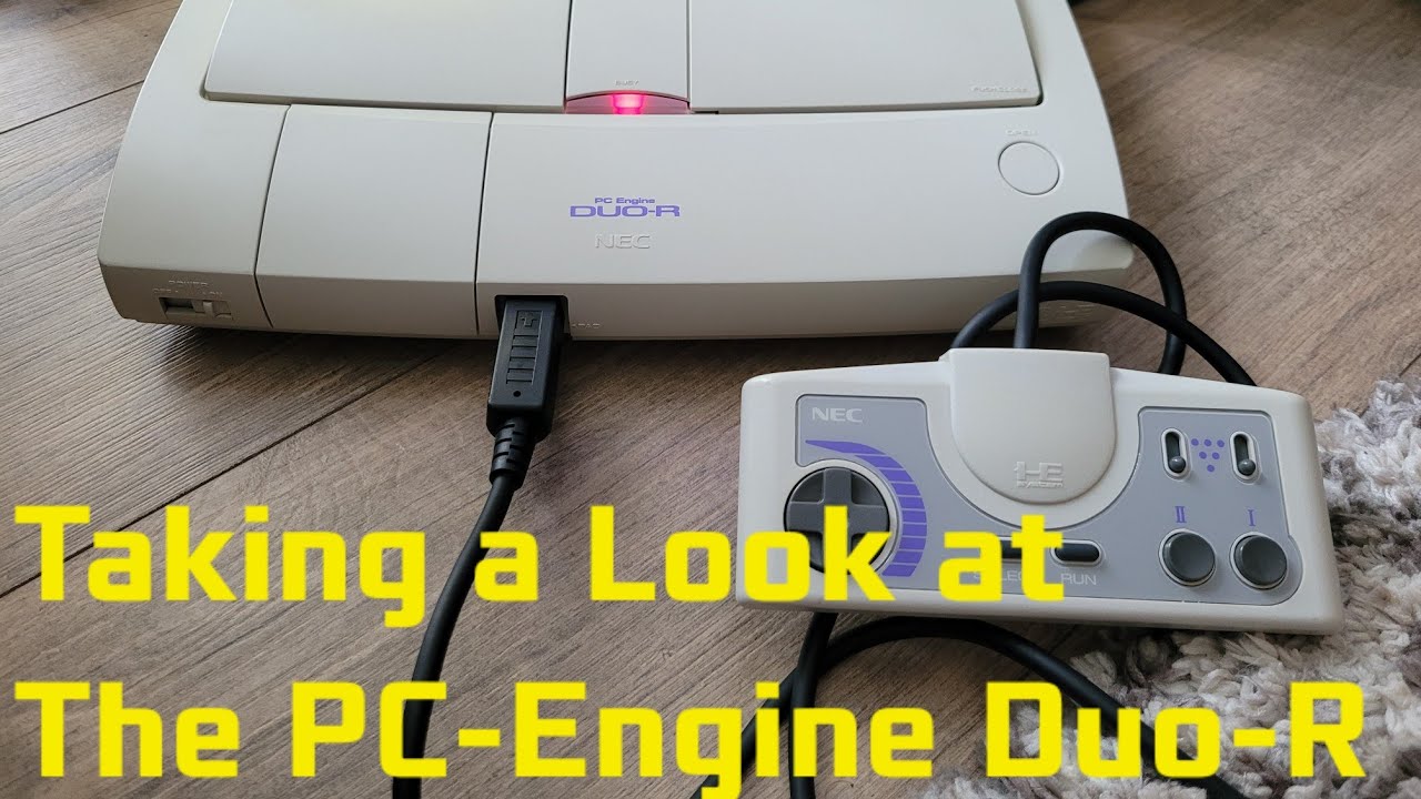 Taking a look at the PC-Engine Duo-R!