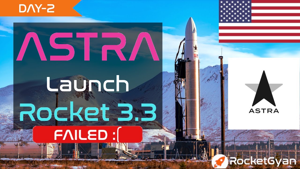 [Failed : 2:43:17] Astra Rocket Launch Failed after liftoff | Full Failure Analysis |Rocket 3.3 Fail