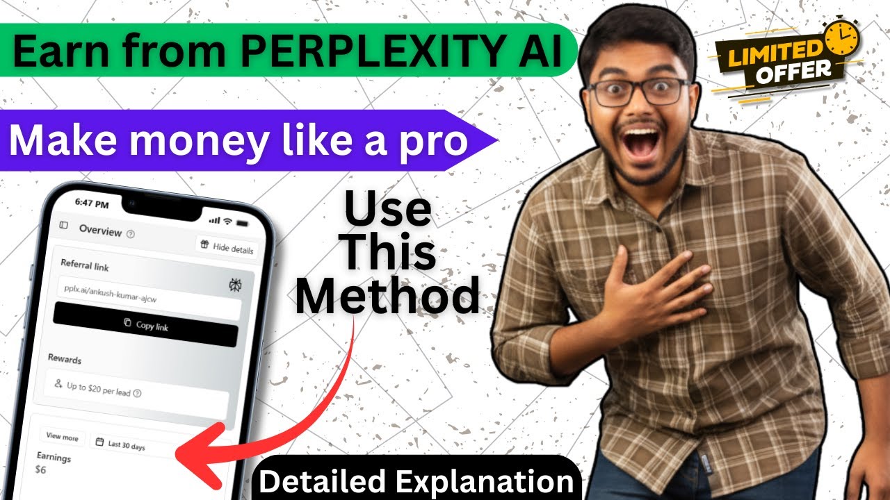 🔥Earn from PERPLEXITY AI | Full Detailed Video