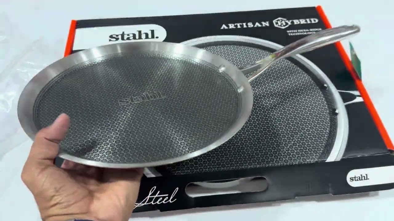 Stahl artisan hybrid triply stainless steel tawa review | Triply cookware
