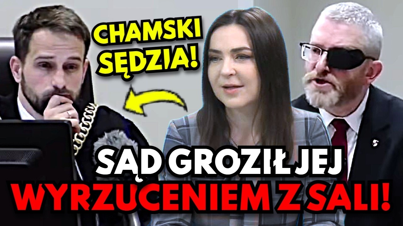 MARTA CZECH ODWAŻNIE BRONI BRAUNA PRZED STRONNICZYM SĘDZIĄ!