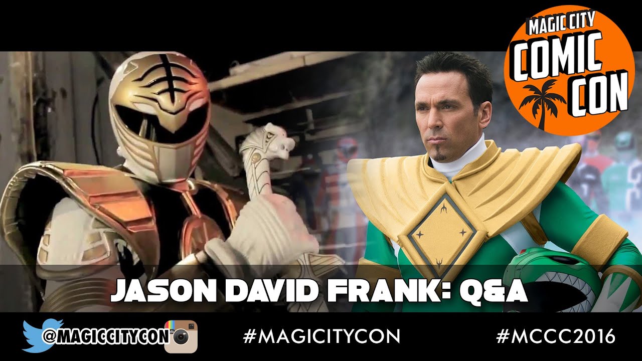Jason David Frank the Green Power Ranger Q&A at Magic City Comic Con Jan 2016