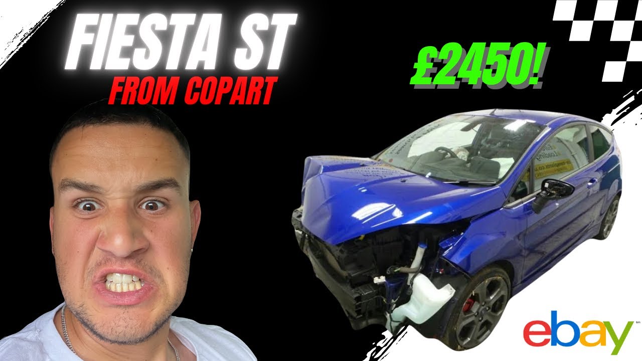 Я купил разбитую Fiesta ST и починил ее