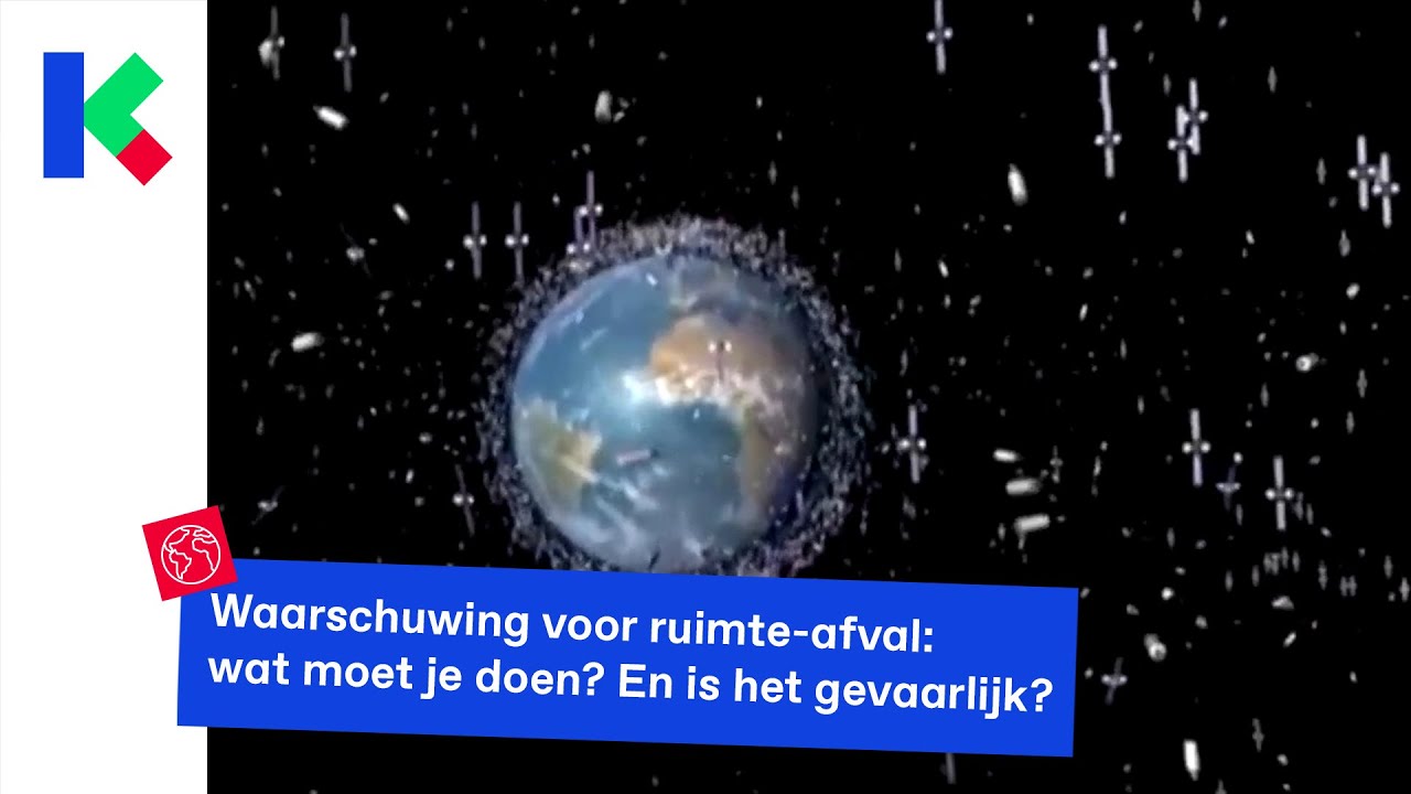 Waarschuwing voor ruimte-afval: wat moet je doen? En is het gevaarlijk?