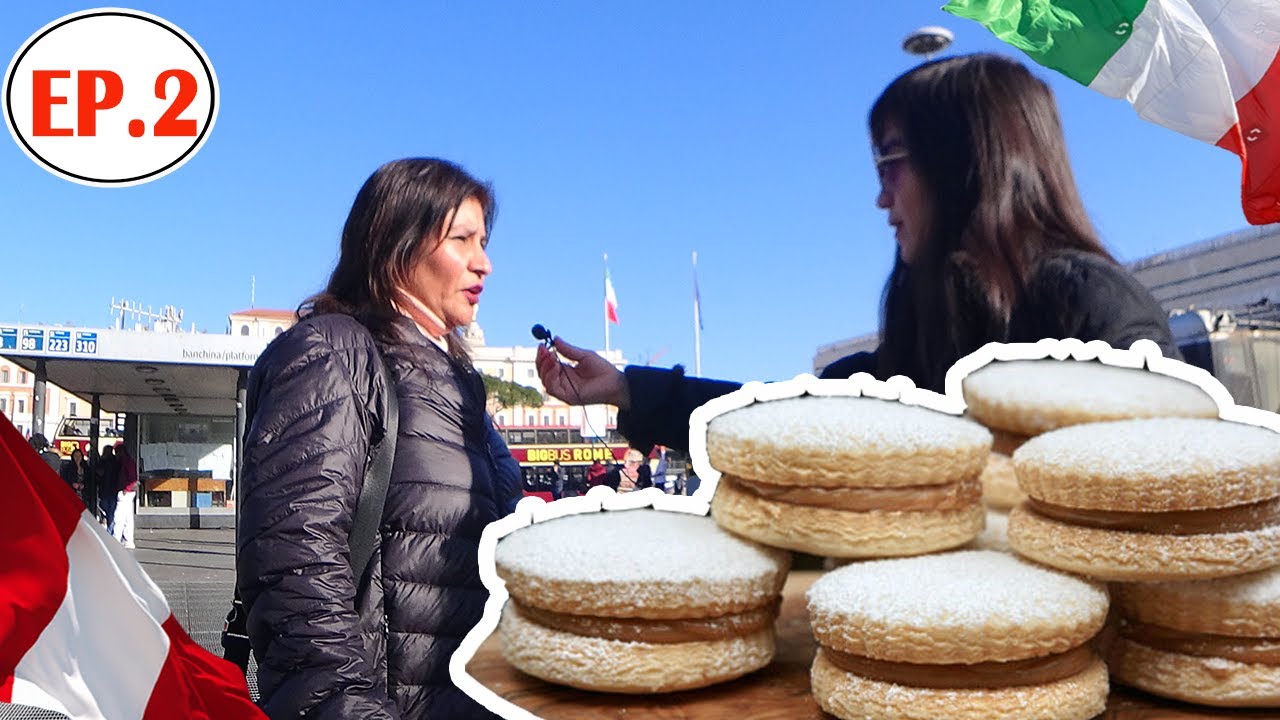 Vendo Alfajores en Roma para salir adelante | I parte, EP.2,🇮🇹