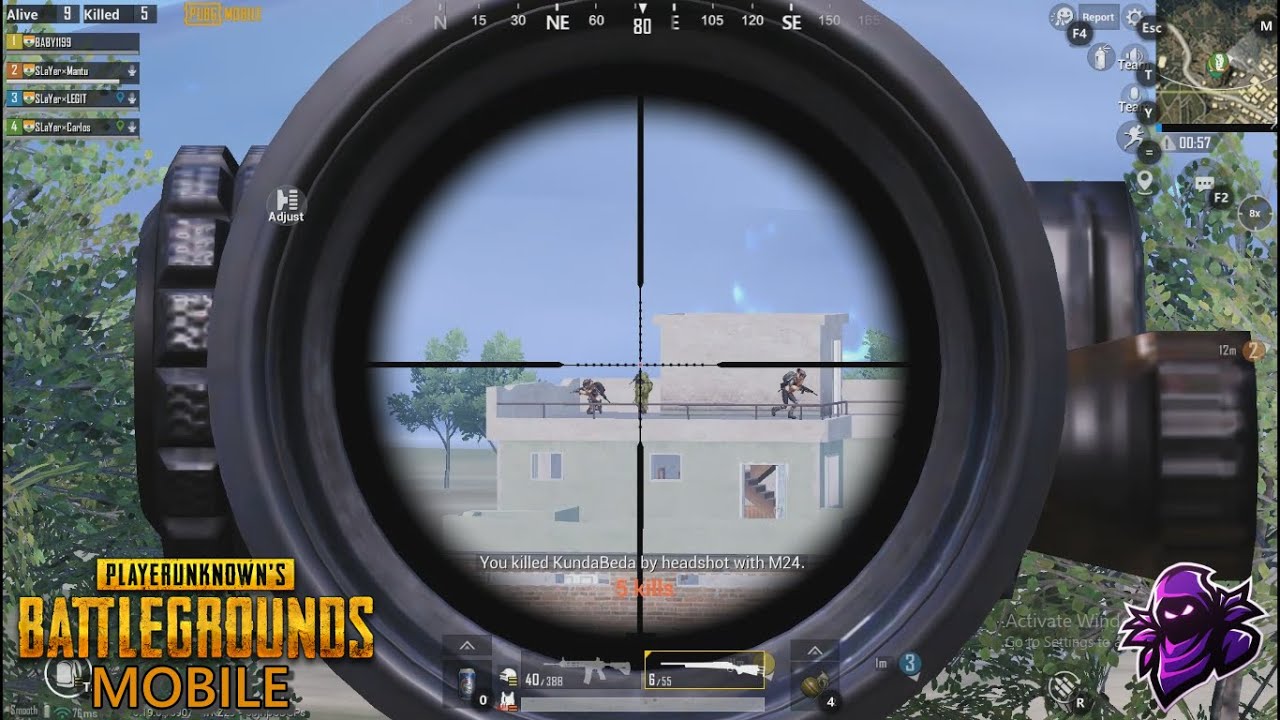 ||Breaking Insane Squad House Camp || PUBG Mobile~ Tencent Gaming Buddy Emulator.