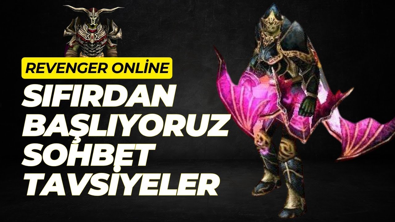 REVENGER ONLINE MOBİL – SIFIRDAN BAŞLIYORUZ! SOHBET & TAVSİYELER | Bölüm 1