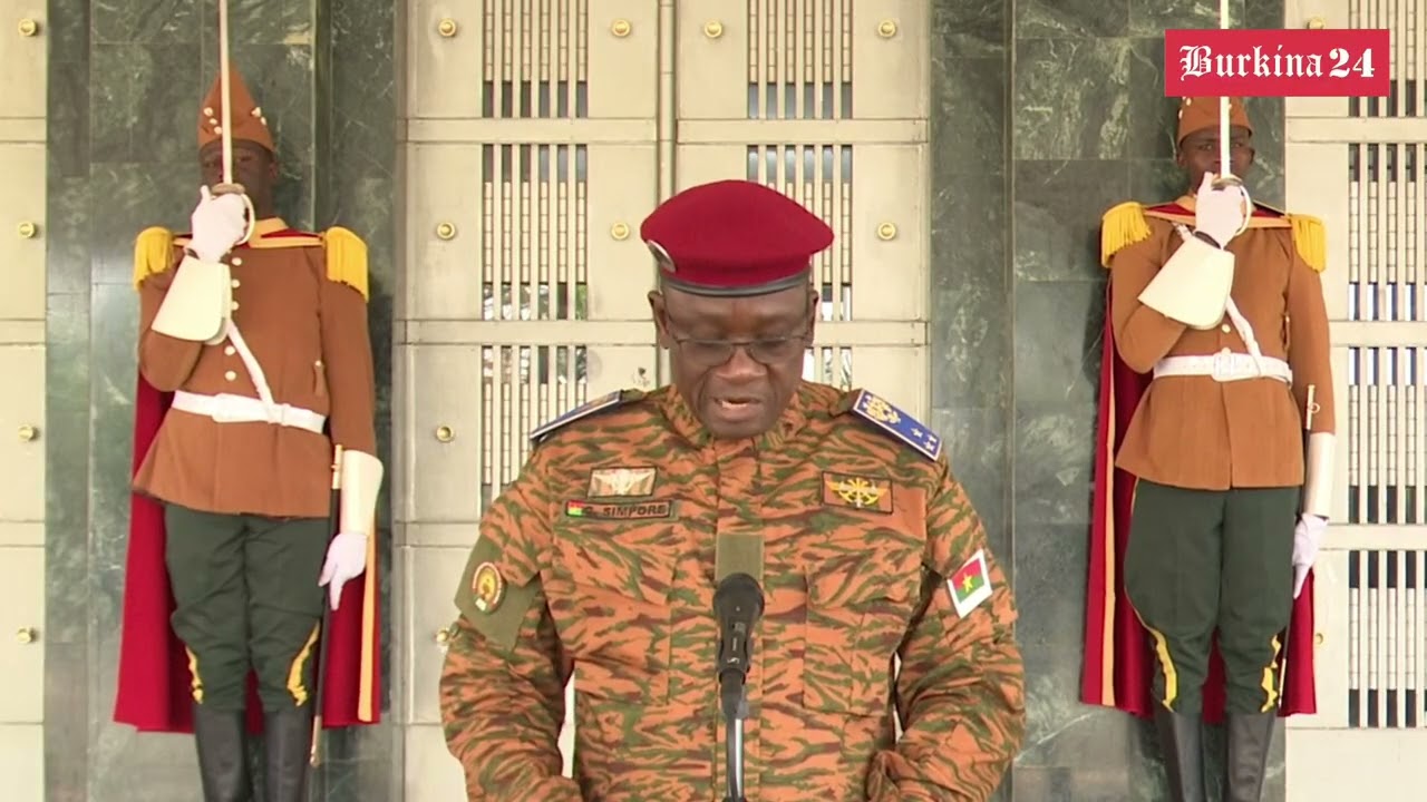 Burkina : Le ministre de la Guerre explique le nouveau régime juridique applicable aux VDP