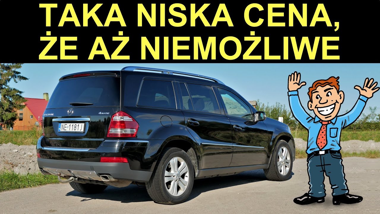Ten Mercedes staniał już o 90% (GL X164)