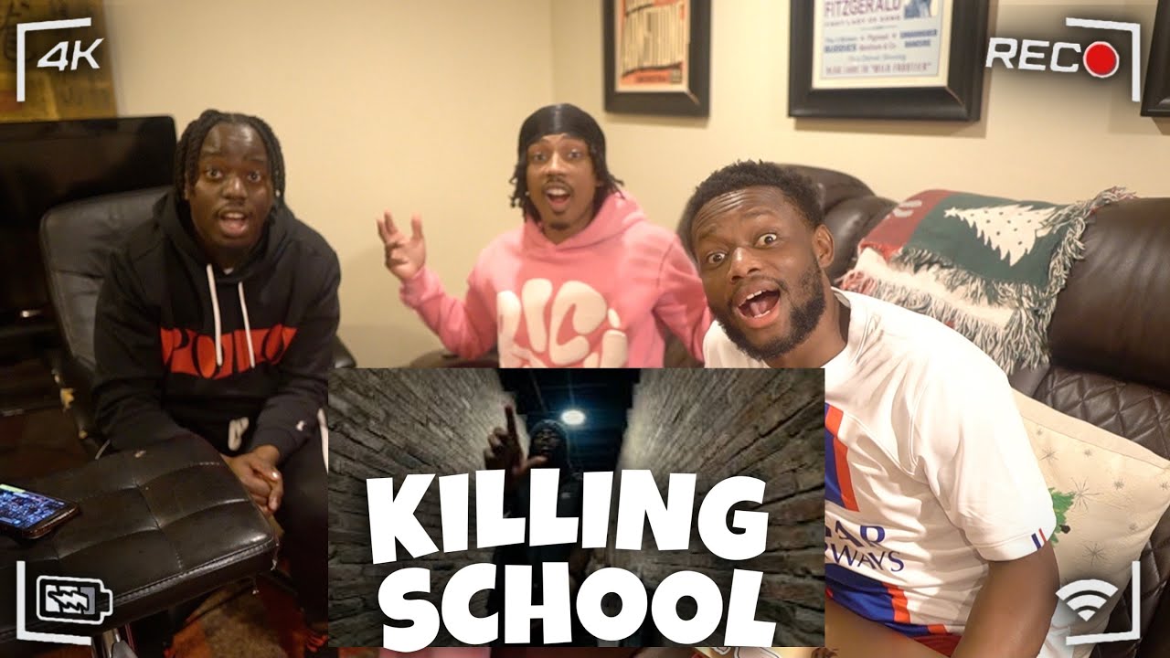 BLOODHOUND J BOOGIE - KILLING SCHOOL | REACTION! ( BRO GOT BARS ! )