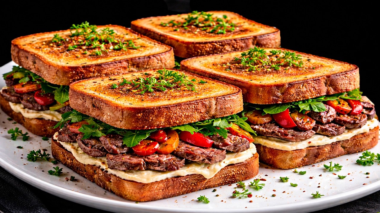 Ich mache den besten Toast der Welt, alle sind ganz verrückt danach! Günstig und einfach!