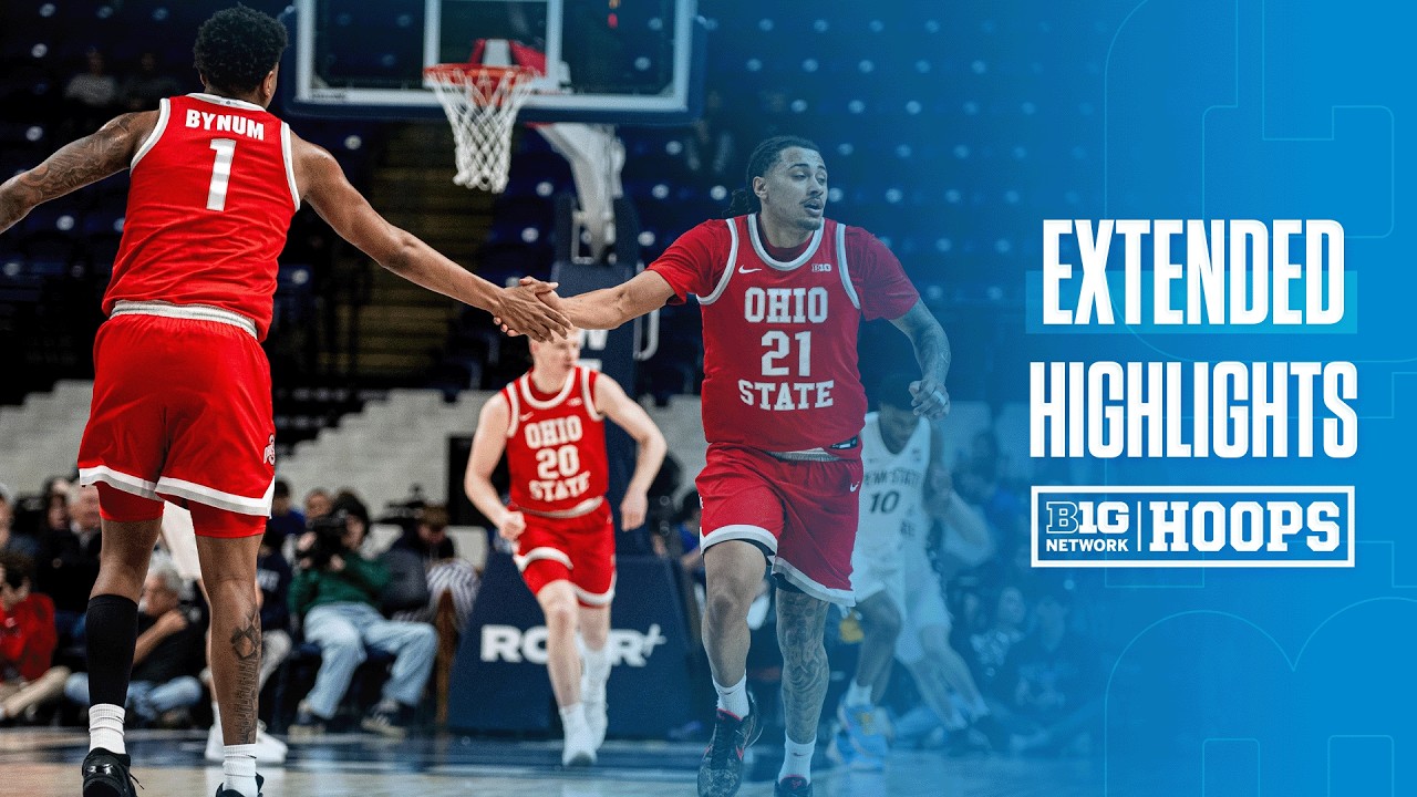 Ohio State at Penn State | EXTENDED HIGHLIGHTS | Big Ten Men's Basketball | 03/04/2026