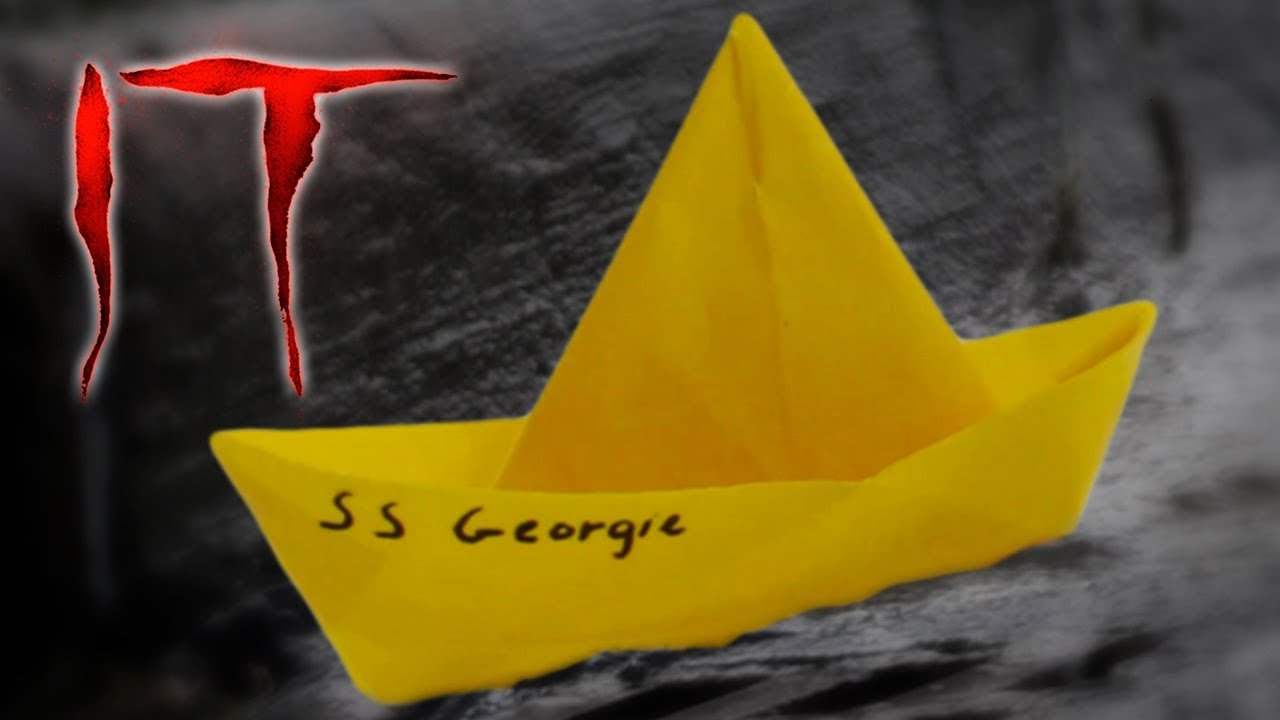 SS Georgie - водостойкая бумажная лодка от ИТ