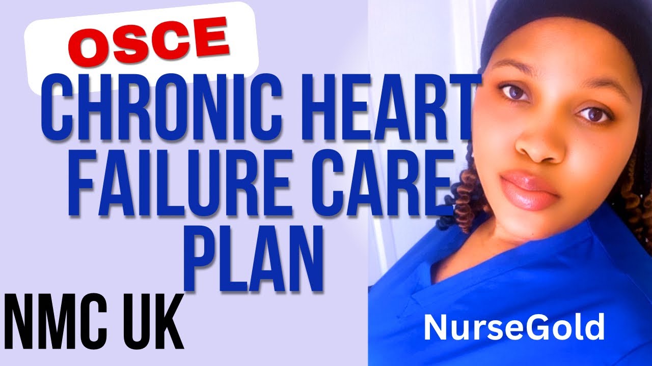 Nursing Care Plan for chronic heart failure | Step-by-Step Guide for Nurses & Students(NMC