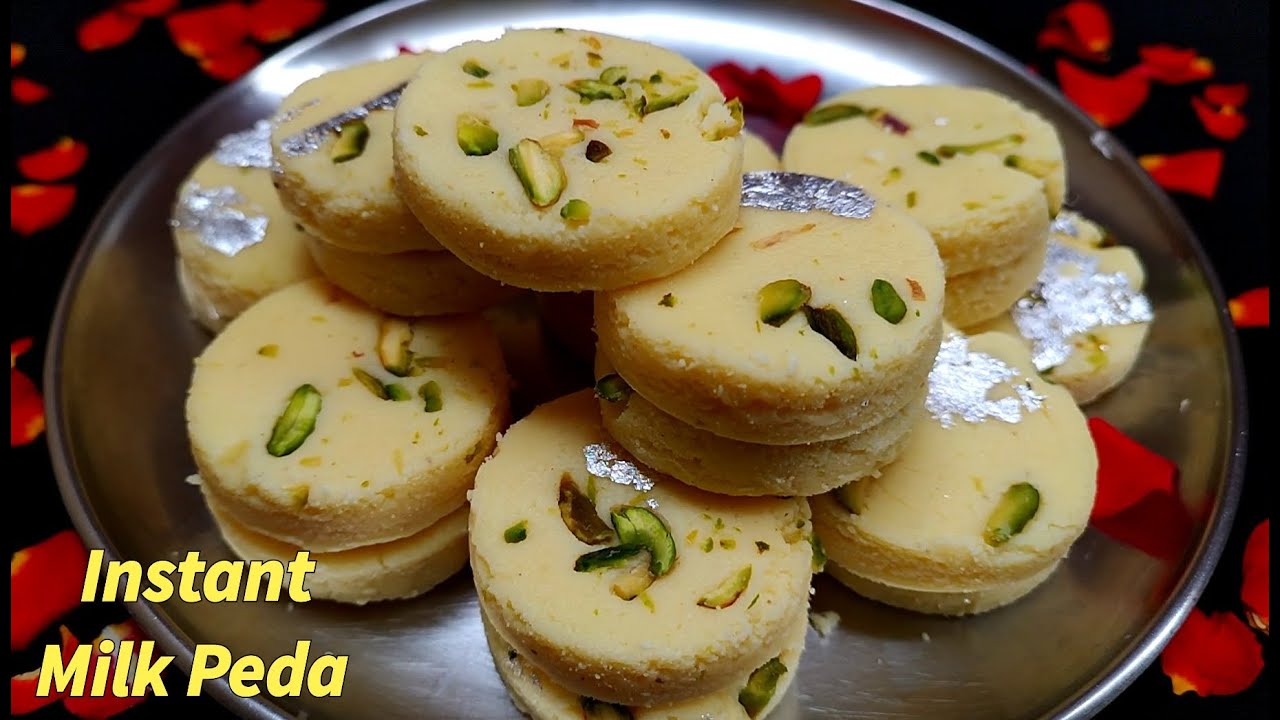ಕೇವಲ 4ಕ್ಕೆ ಪದಾರ್ಥ ಸಾಕು, 15 ನಿಮಿಷದಲ್ಲಿ ಈ ಮೃದುವಾದ ಹಾಲಿನ ಪೇಡ ನ ಮಾಡಿ|Instant Milk peda in 4 ingredients