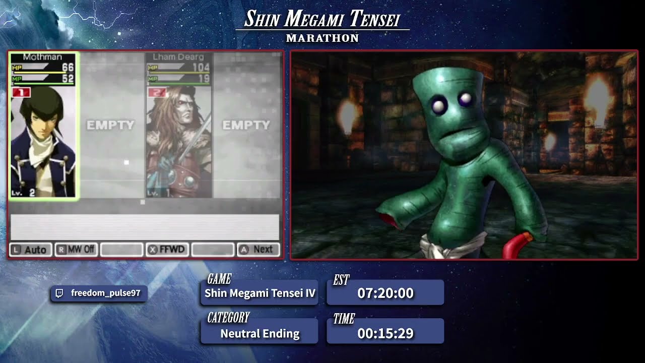 Shin Megami Tensei RTA Marathon 2024 - Shin Megami Tensei IV by Freedom_Pulse97
