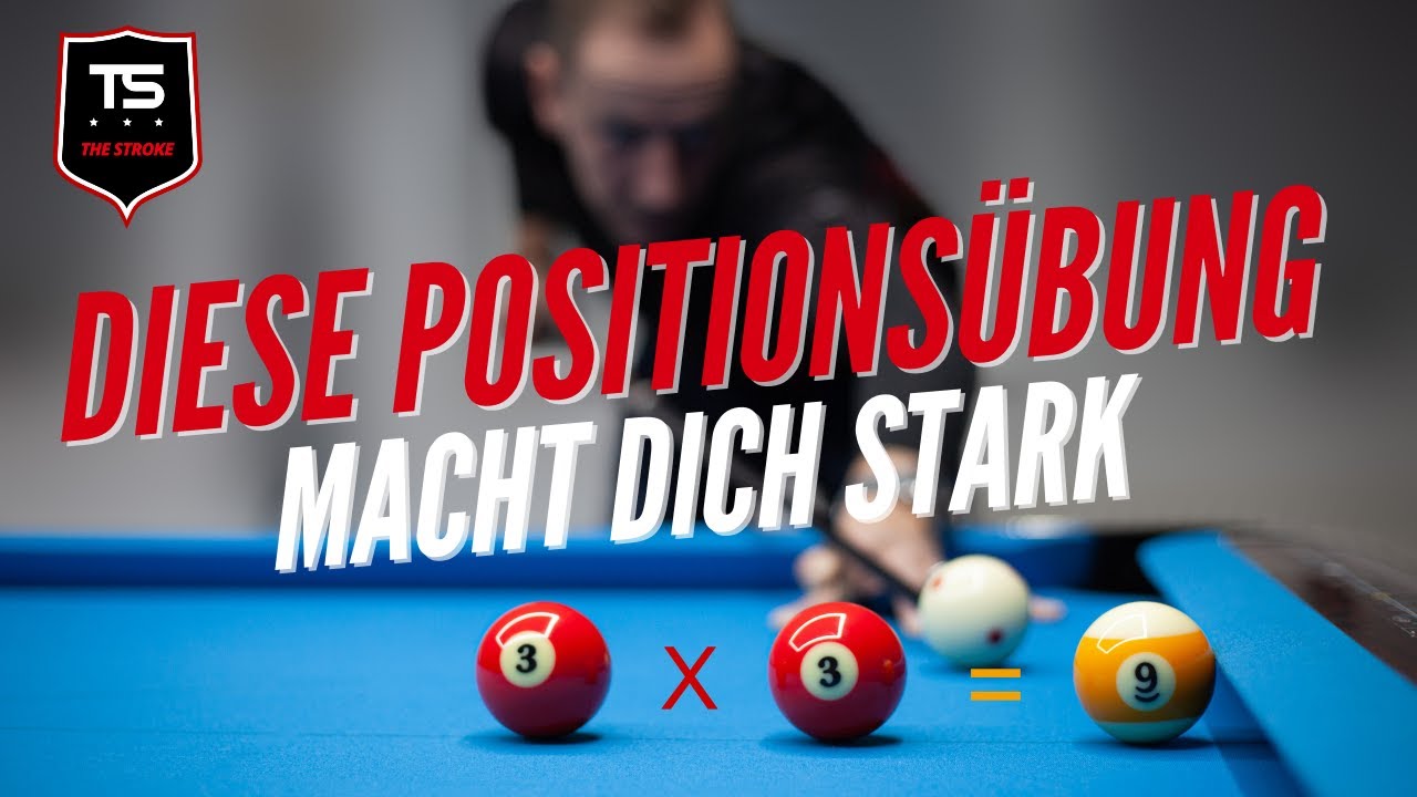 Billardtraining | 3x3=9 - Diese Positionsübung macht dich stark