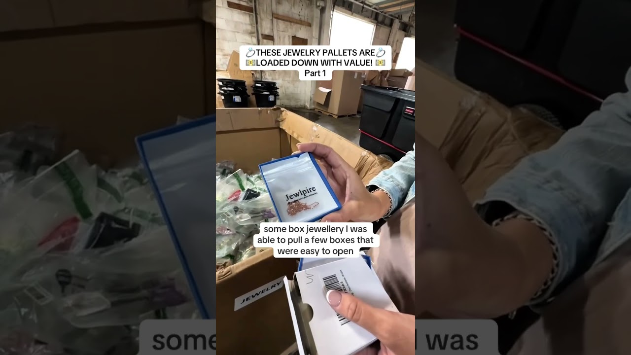 💎 Jewelry Pallets Just Dropped at B&D Liquidators! 📦✨🛍️ #deals #jewelry #sparkle #pallets