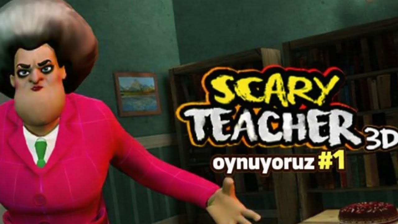 scary teacher oynuyoruz#1 #oyun #games 