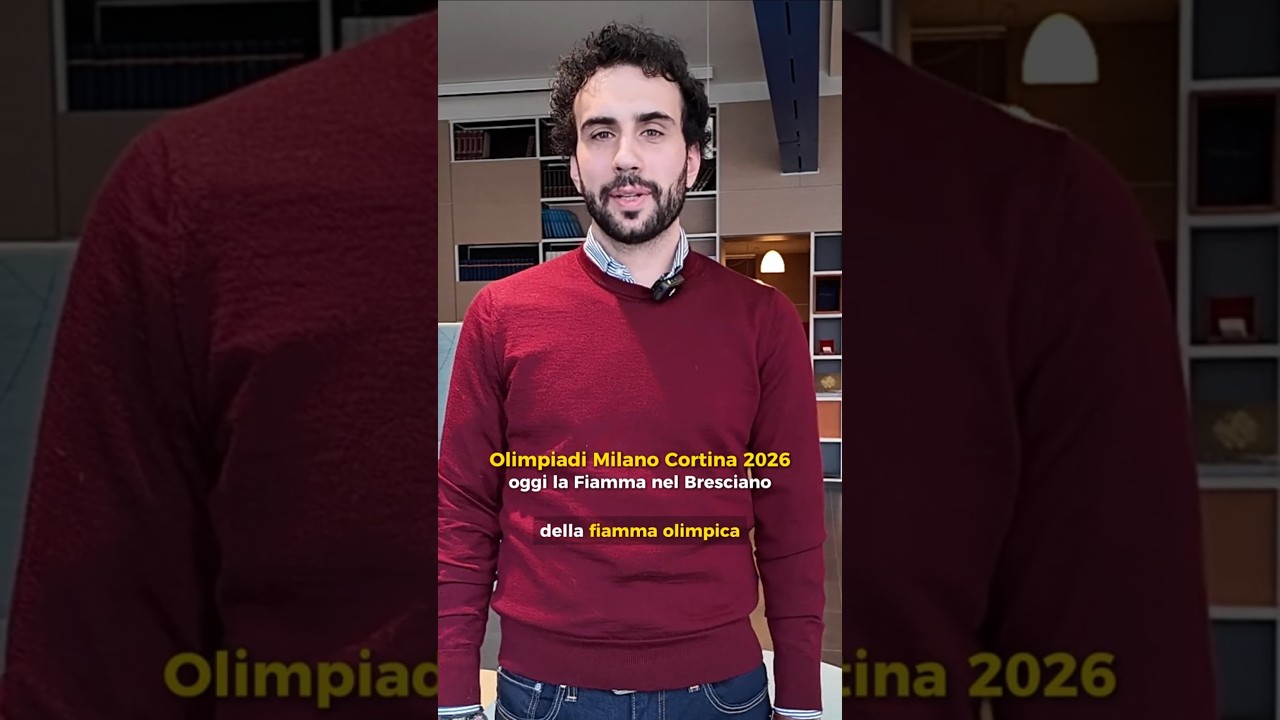 Olimpiadi Milano Cortina 2026: il passaggio della fiamma olimpica nel Bresciano