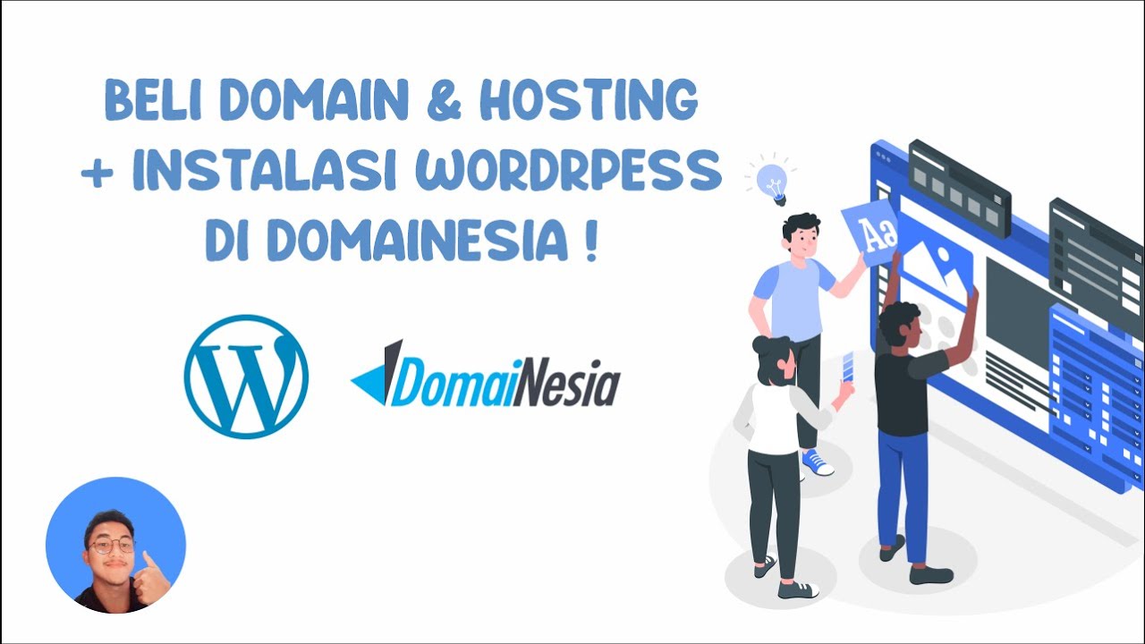 BELI DOMAIN & HOSTING  + INSTALASI WORDRPESS DI DOMAINESIA !