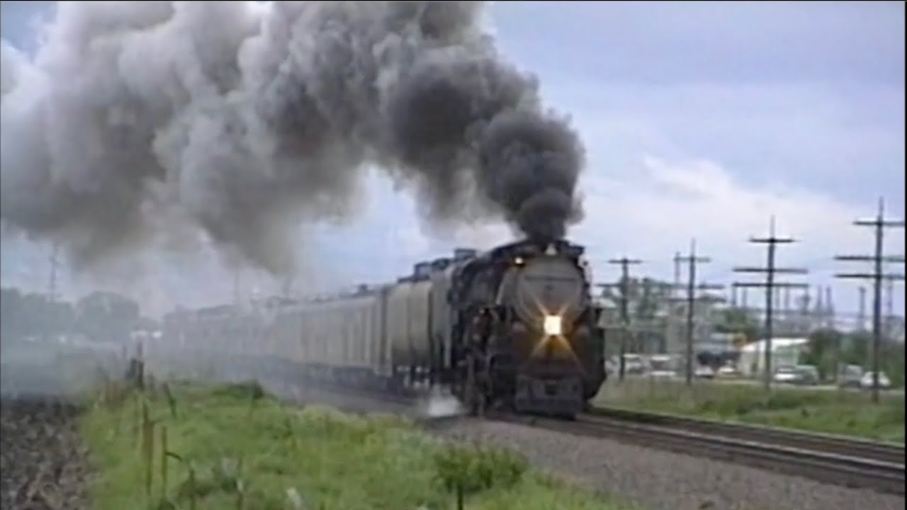 1995_05_28 UP 3985 Ames to Omaha NE 4-6-6-4 Steam