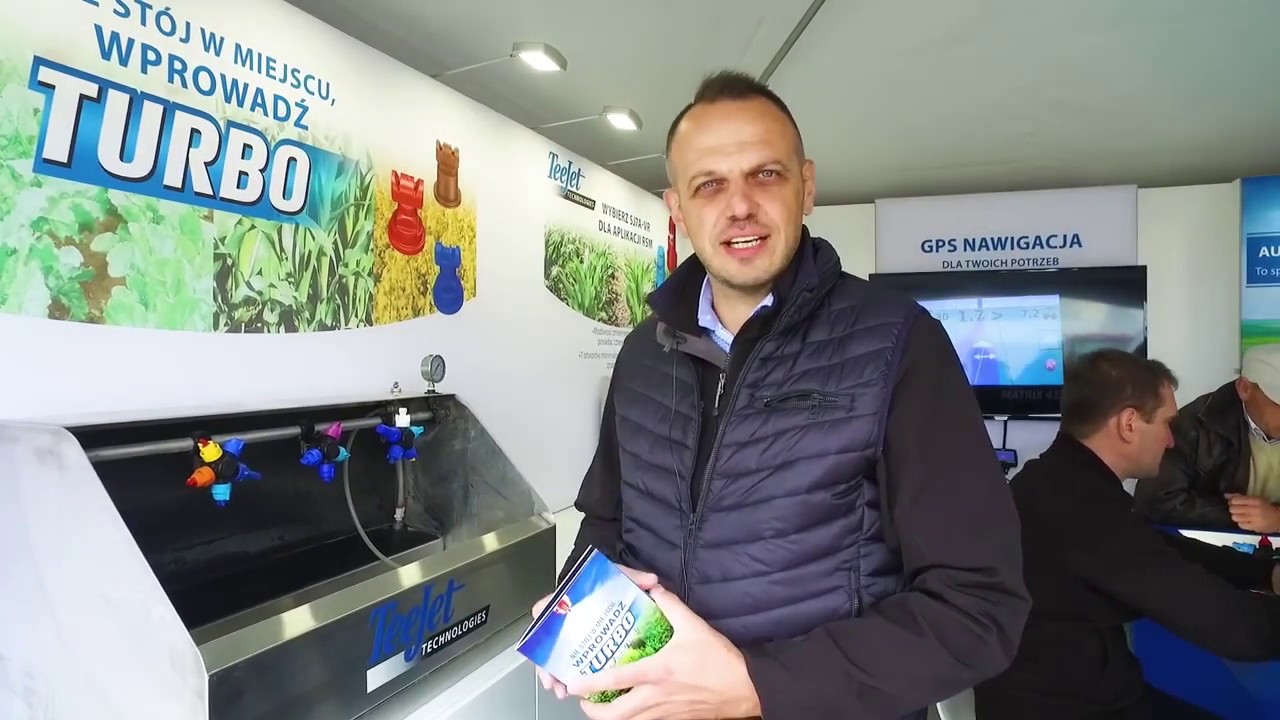 TeeJet pokaza w Bednarach mozliwosci dyszy TURBO [PL-PL]
