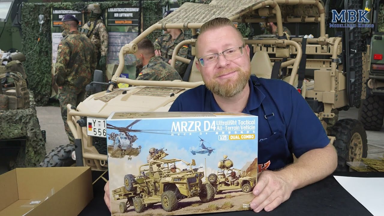 MBK packt aus #881 - 1:35 MRZR D4 Ultra-light Tactical All-terrain Vehicle (Magic Factory 2005)