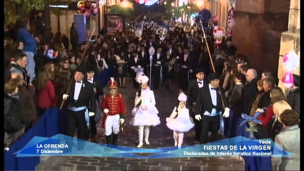 FIESTAS DE LA VIRGEN YECLA. Todos sus actos.