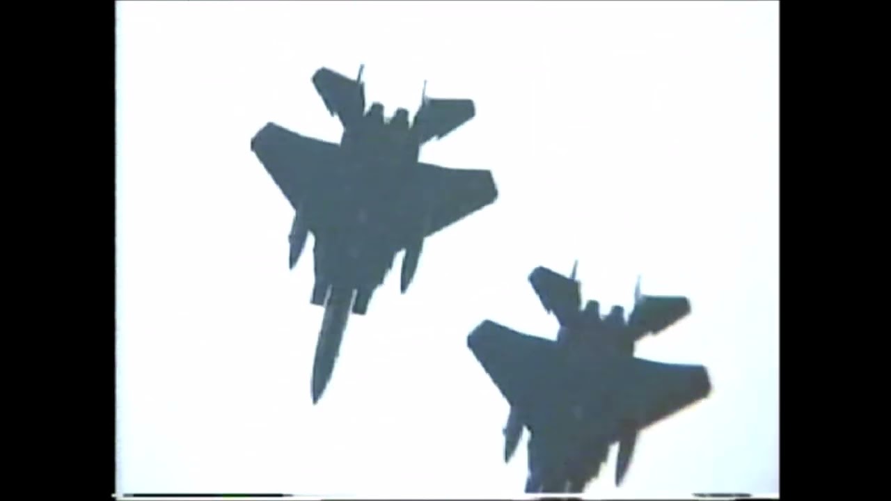 F 15E, C & D Eagles at RAF Honington, 23rd August 1995