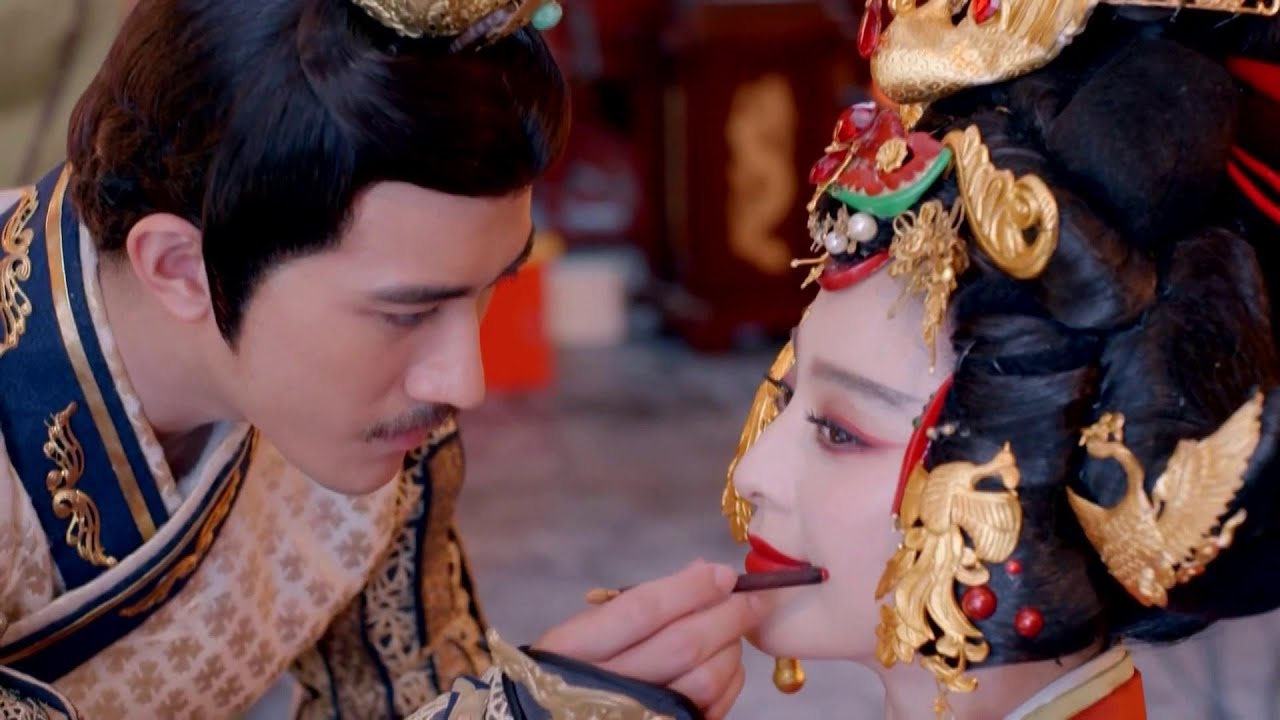 李治認定武媚娘爲她舉行冊封儀式，親自爲她化妝，日思夜想了幾十年的女人終於成爲了他的。| #范冰冰#李治廷【武媚娘传奇TheEmpressofChina EP73-2】