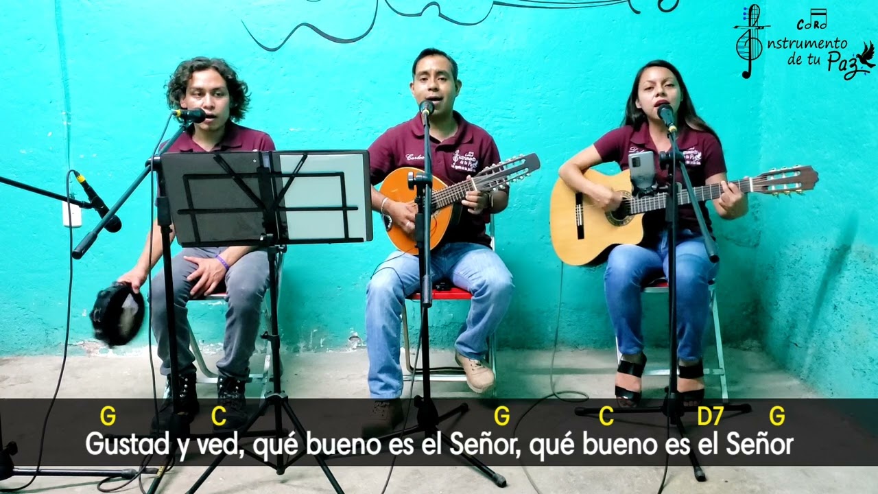 Pentecostés Canto de comunión -GUSTAD Y VED (Cesáreo Gabaráin)