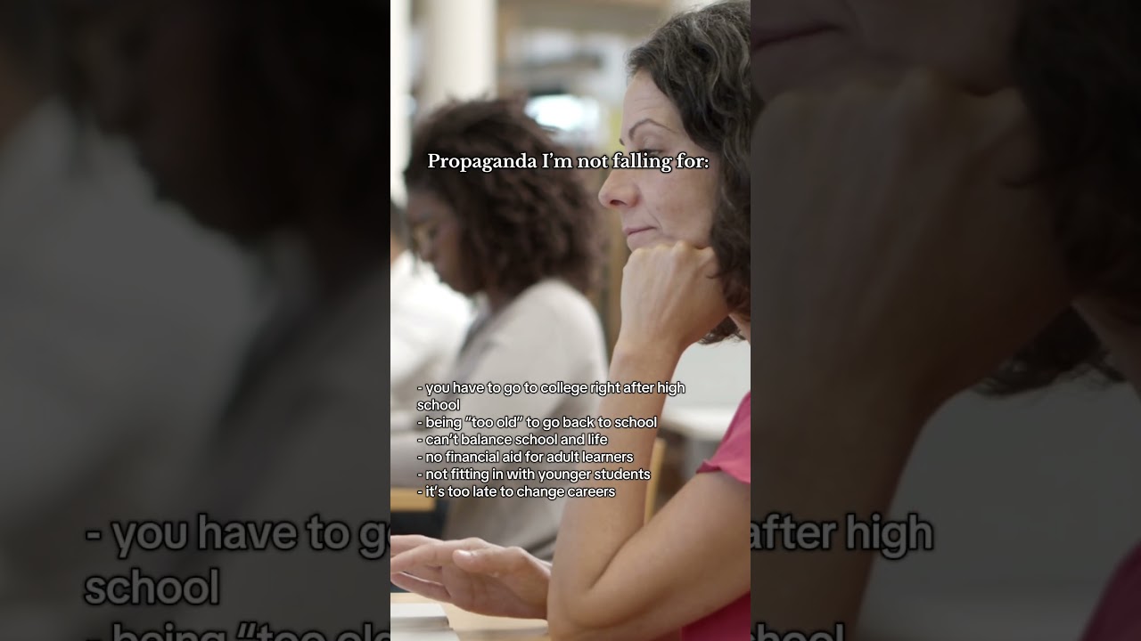 Propaganda for adult learners? No one’s falling for it on our watch! 