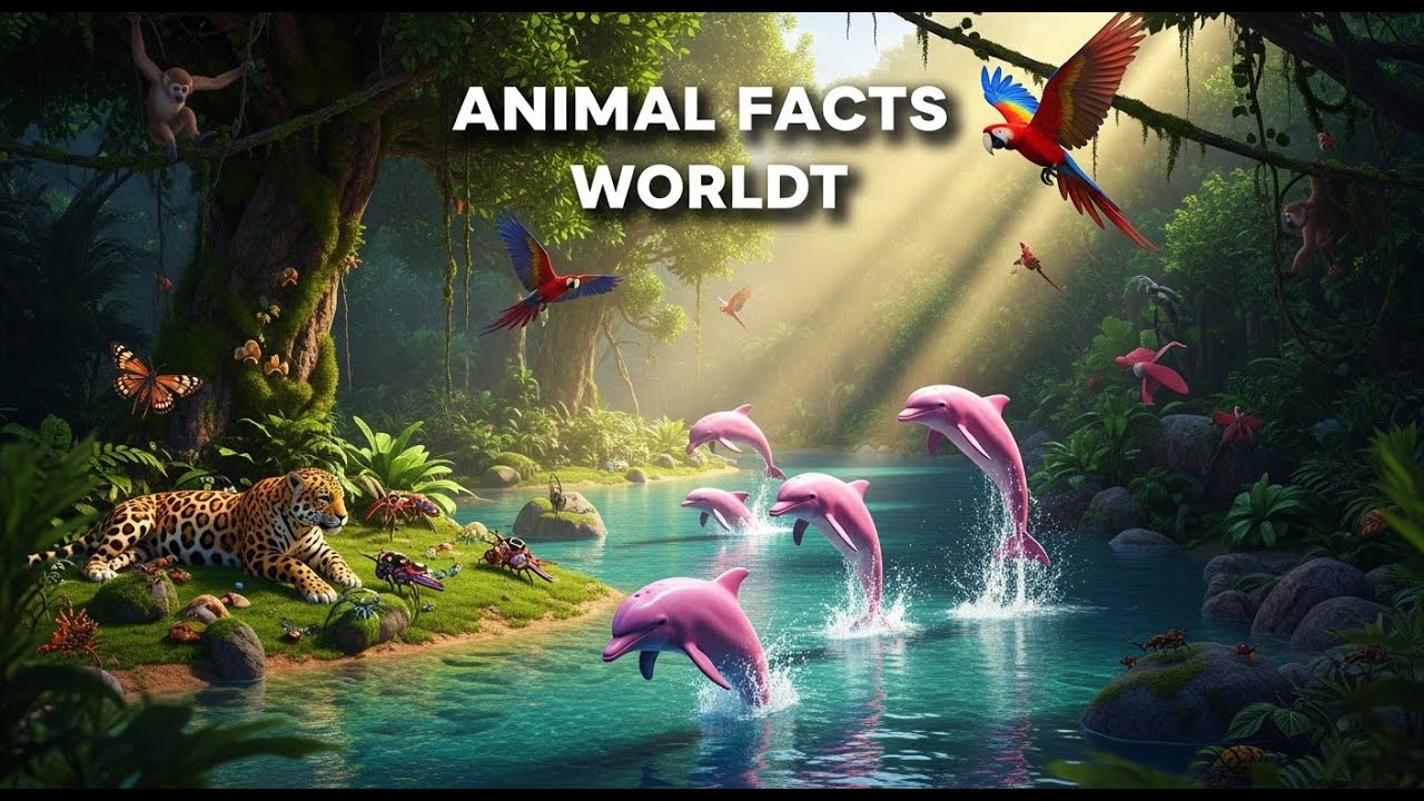 A journey that takes viewers deep into the Amazon rainforest | Animal Facts Worldt