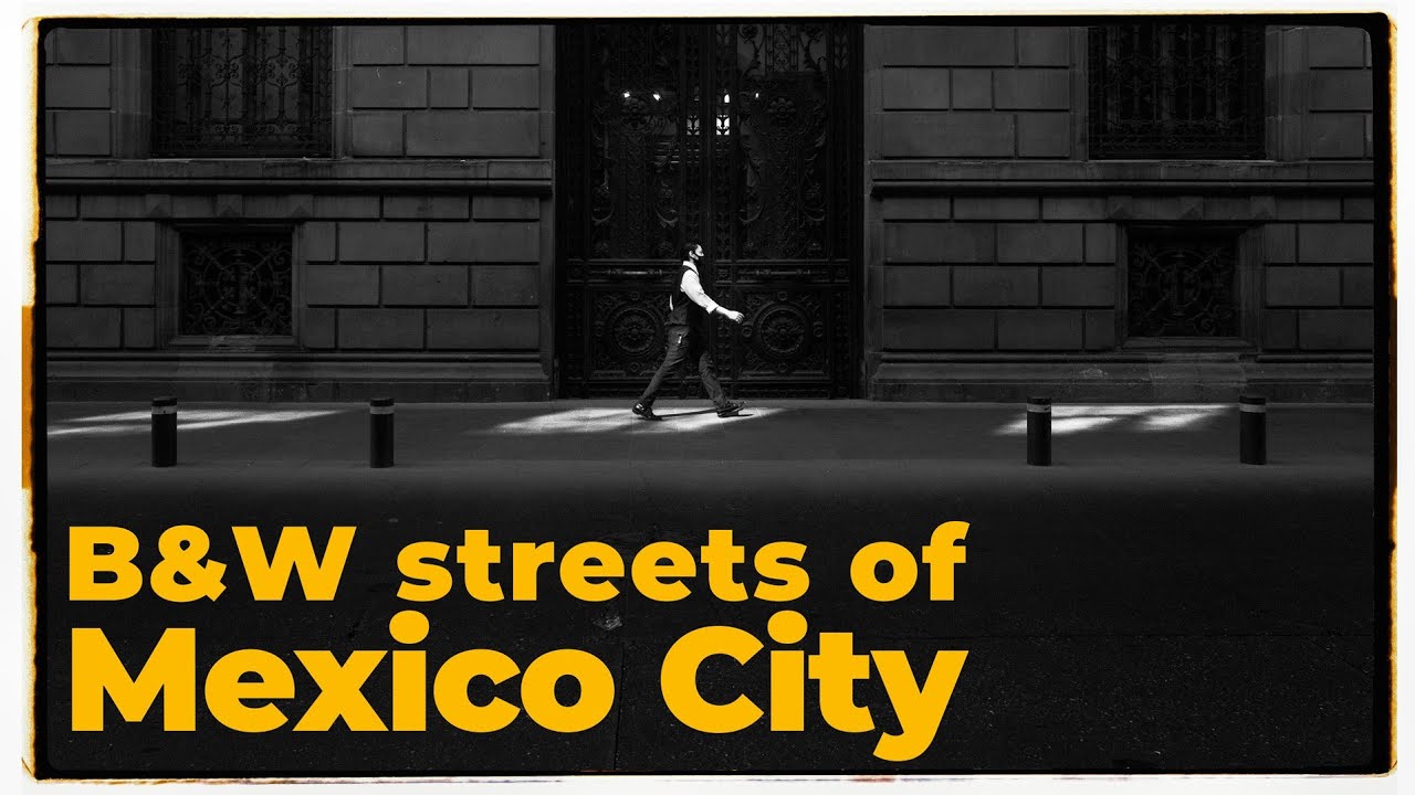 B&W Street Photography in Mexico City | Leica Q2 Monochrom | Mexico EP10