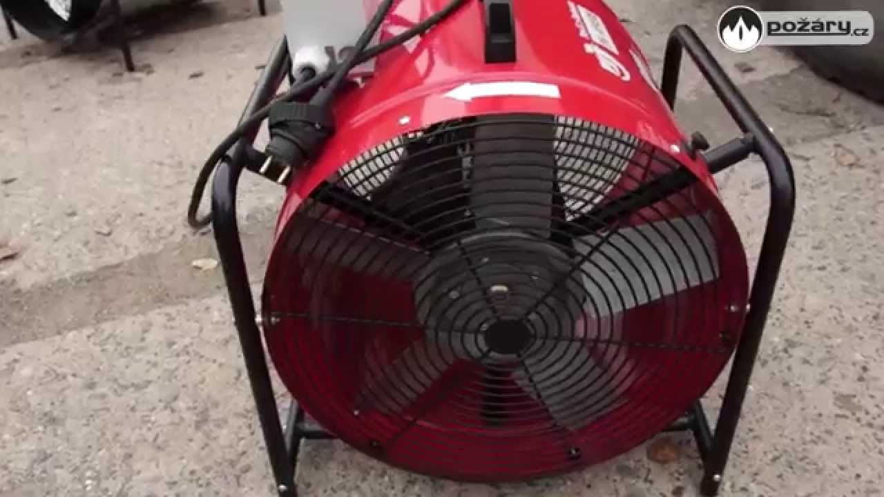 POŽÁRY.cz: Testovali jsme elektrický ventilátor od firmy Pavliš a Hartmann