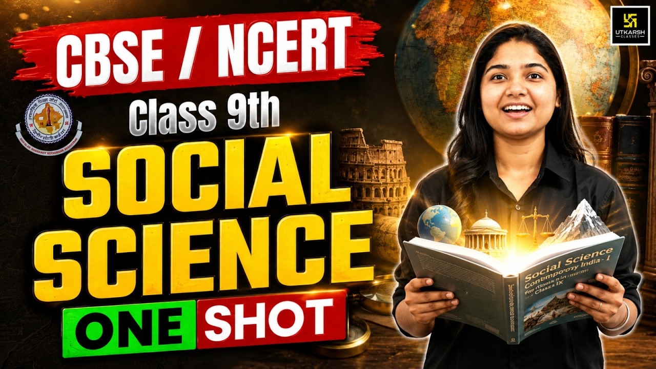 NCERT Class 9th Social Science Marathon | Complete Syllabus in One Shot 🚀 | Harshita Ma'am