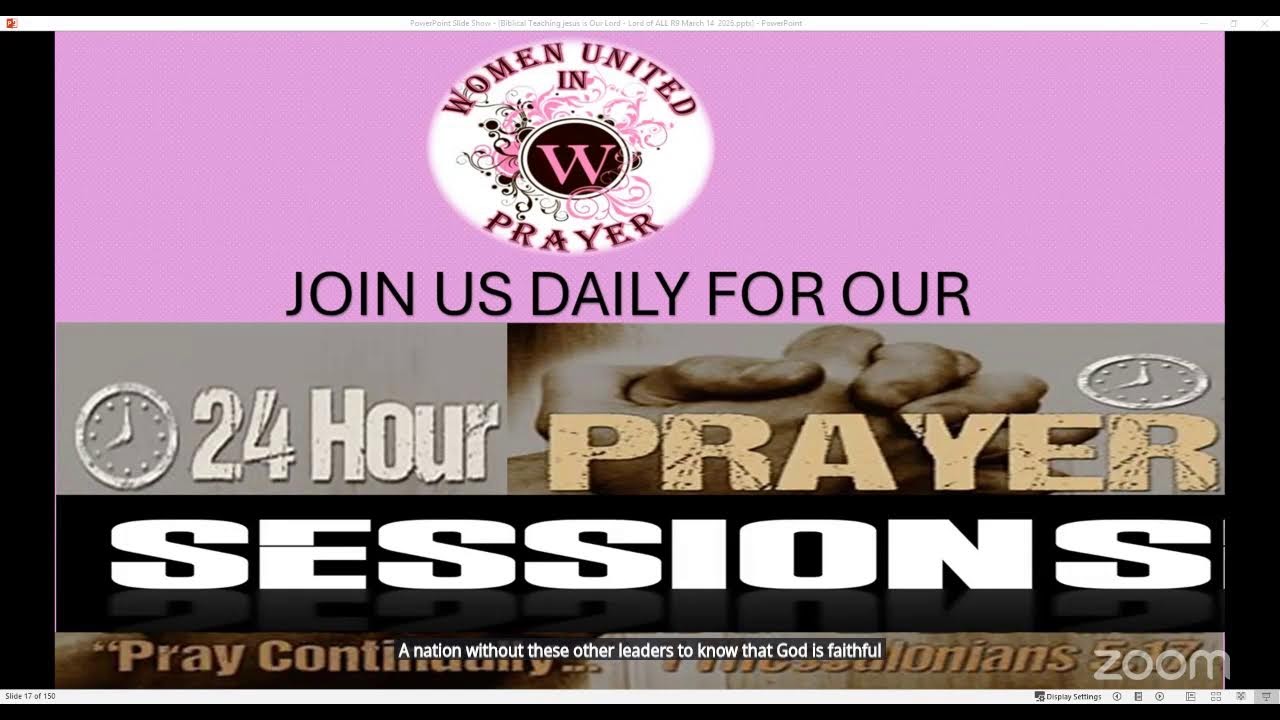 Women United in Prayer for The Bahamas